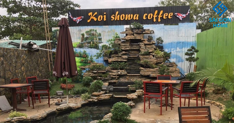 HOÀN THỆN THIẾT KẾ QUÁN CAFE KOI SHOW