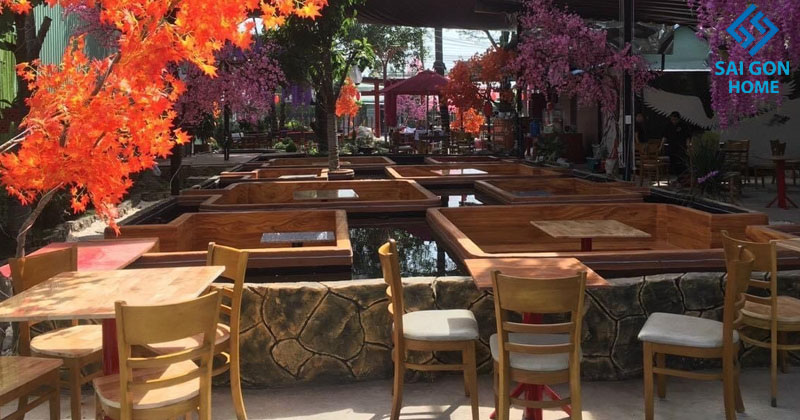 TIẾN HÀNH THIẾT KẾ QUÁN CAFE KOI SHOW