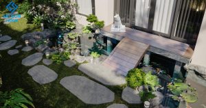 Tổng quan toàn bộ khu vườn