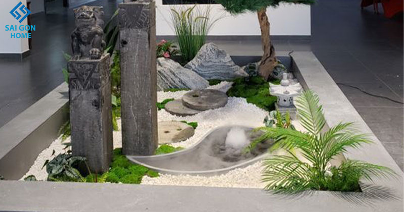 Tiểu cảnh giúp thu hút tài lộc